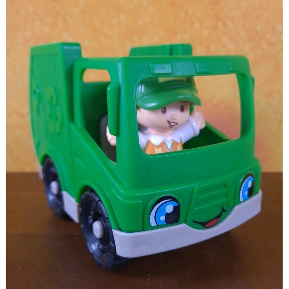 Fisher‎ Price Little People Recycling Truck With Recycling Guy